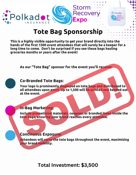 Tote Bag Sponsorship