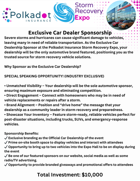 Auto Dealership Sponsor