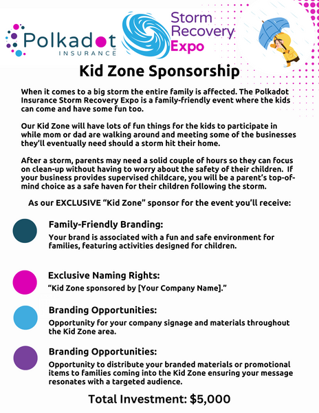 Kid Zone Sponsorship